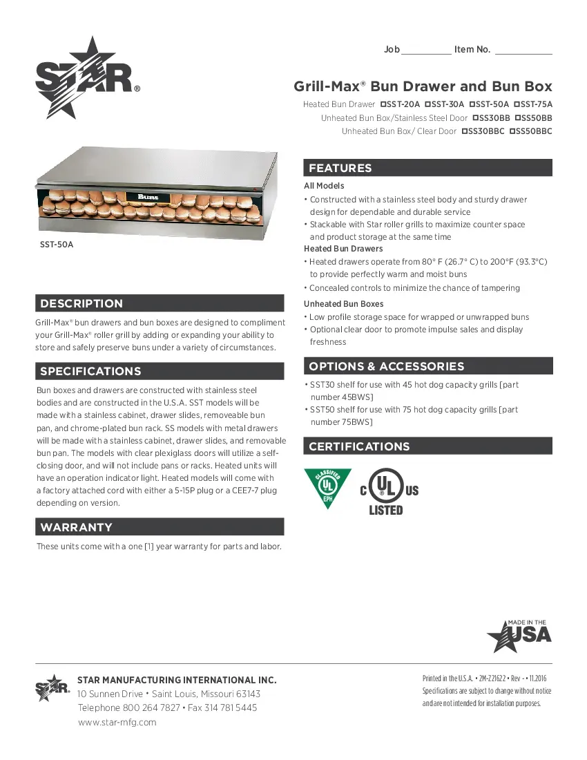 star-ss50bb-hot-dog-bun-box-specsheet-2605030yxz3n.pdf