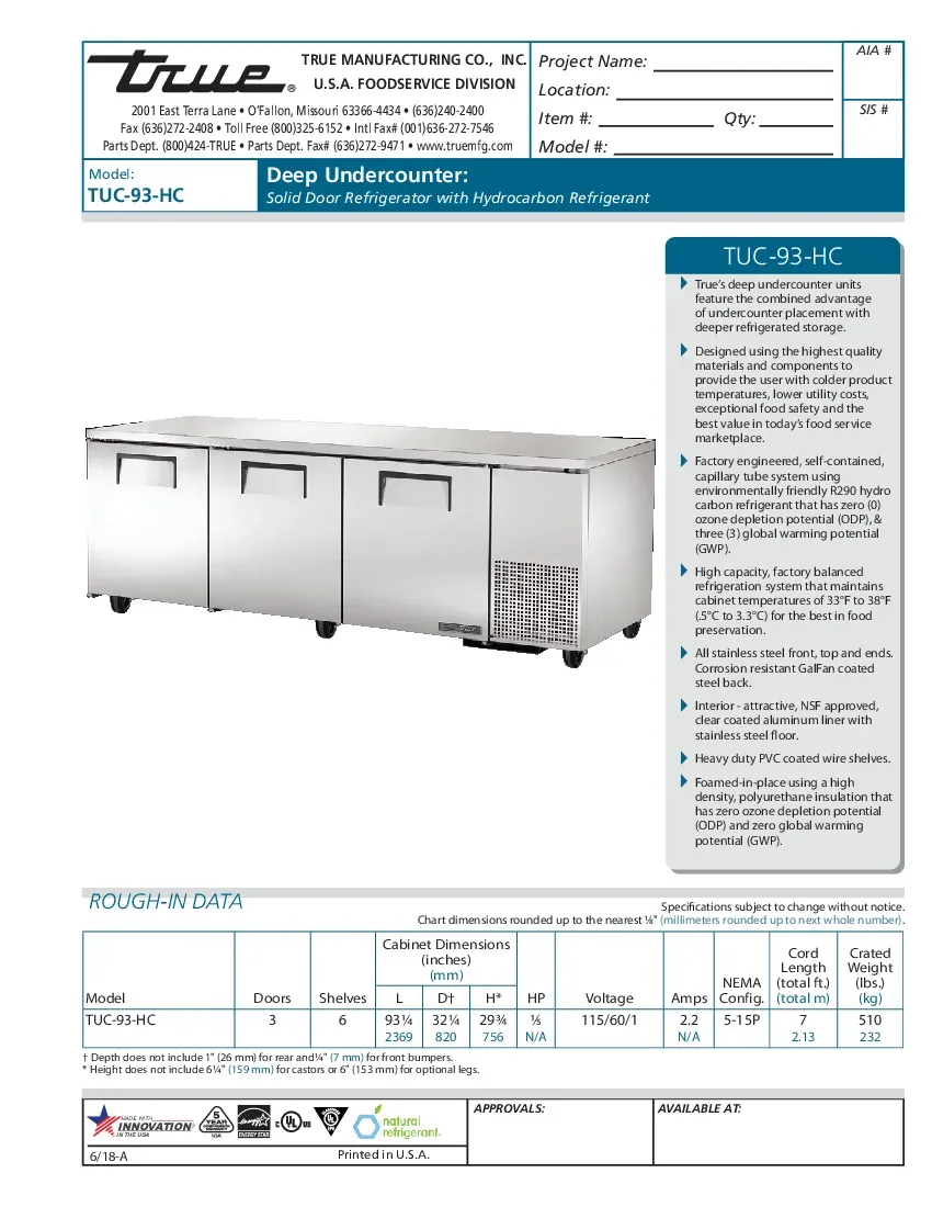true-manufacturing-tuc-93-hc-refrigerator-undercounter-reach-in-115v-93-25-2607260srcl0.pdf