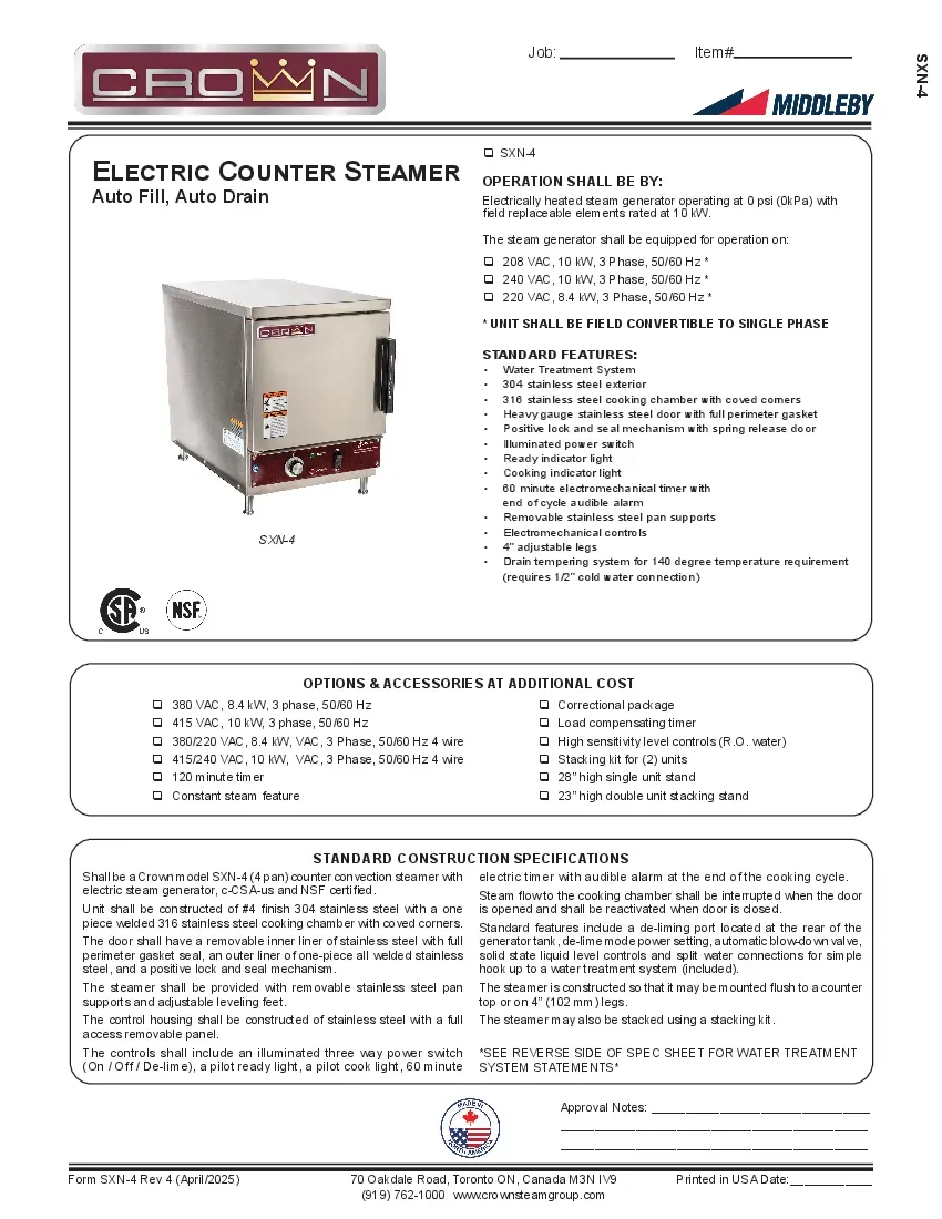 crown-steam-sxn-4-counter-steamer-208v-countertop-specsheet-260719hlxy22.pdf