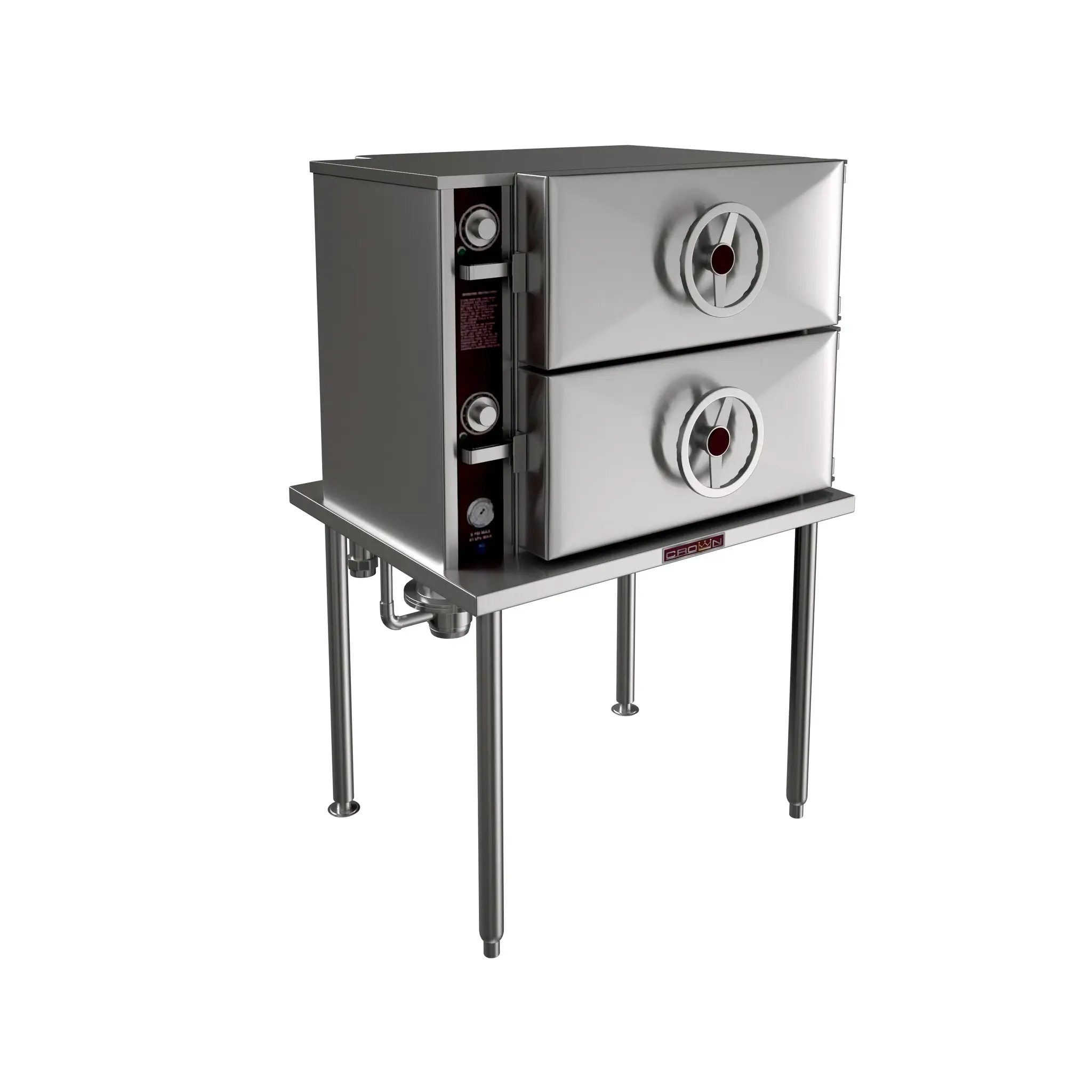Crown Steam DCL-2, Pressure Steamer, 115V, Direct Steam, Boilerless