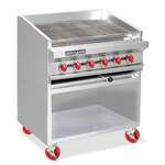 American Range , ADJF-60, Charbroiler, Gas, Floor Model