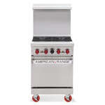 American Range , AR-12G-2B, Range, 24" Restaurant, Gas