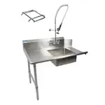 BK Resources , BKSDT-72-L-P2-G, Dishtable, Soiled