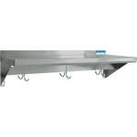 BK Resources , BKWS-1248-PR, Overshelf, Wall-Mounted with Pot Rack