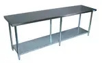BK Resources , CVT-9624, Work Table,  85" - 96", Stainless Steel Top