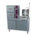 Crown Steam , GCX-10-10_NG, Gas Convection Steamer