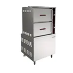 Crown Steam , GCX-10-36, Gas Convection Steamer, 115V, Boiler Based