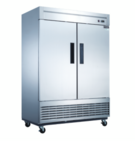 Dukers USA , D55R, Two Door Refrigerator