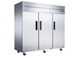 Dukers USA , D83AR, Three Door Refrigerator
