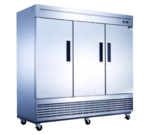 Dukers USA , D83R, Three Door Refrigerator