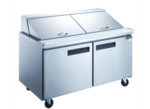 Dukers USA , DSP60-24M-S2, Salad Prep Table