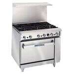 Imperial Range , IR-2-G24T-E-XB, Range, 36" Restaurant, Electric