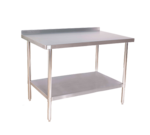 Klingers Trading , 16GA-ABST2460, Work Table,  54" - 62", Stainless Steel Top