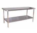 Klingers Trading , AST3030, Work Table,  30" - 35", Stainless Steel Top