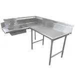 Klingers Trading , DTS-3064L, Dishtable, Soiled "L" Shaped