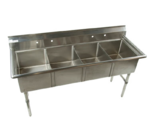 Klingers Trading , ECS4, Sink, (4) Four Compartment