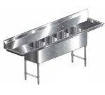 Klingers Trading , HDS42D, Sink, (4) Four Compartment