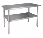 Klingers Trading , SG2496, Work Table,  85" - 96", Stainless Steel Top