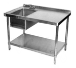 Klingers Trading , STB2484BL, Work Table, with Prep Sink(s)