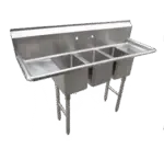 Serv-Ware CS3CWP1614212, Sink, (3) Three Compartment