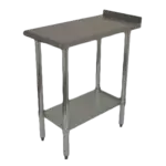 Serv-Ware , FTG-3024-4, Work Table,  24" - 27", Stainless Steel Top