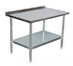 Serv-Ware , T3036CWP-3-T, Work Table,  36" - 38", Stainless Steel Top