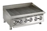 Star 8H-8036CBB, Charbroiler, Gas, Countertop